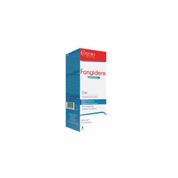 Fongiderm Gel Cheveux Corps 200 ml