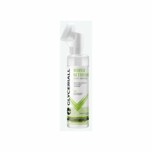 GLYCERIALL MOUSSE NETTOYANTE AVEC BROSSE 200ML