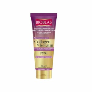 Bioblas Crème de Soin Capillaire Anti chute collagen et keratine 250m (1)