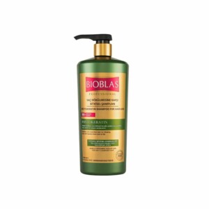 Bioblas Shampoing Phytokératine Cheveux Secs et Abîmés 1L
