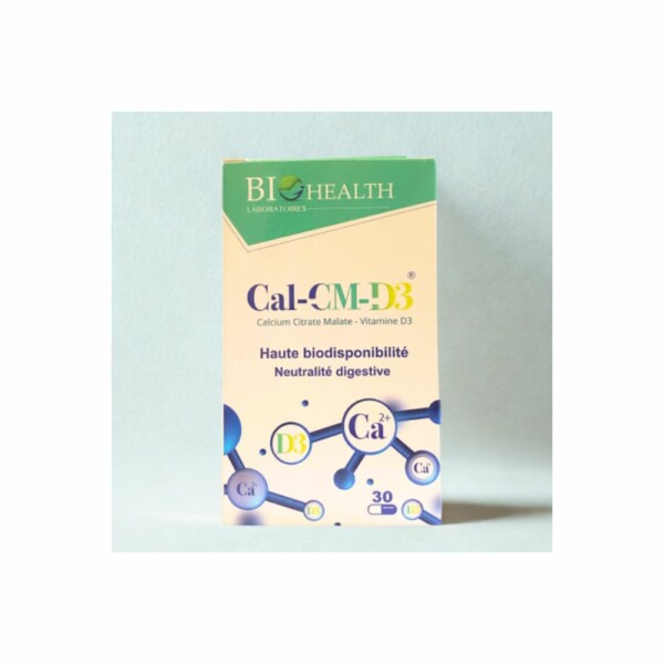 Biohealth CAL-CM D3 30 Gélules