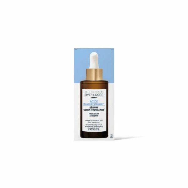 BYPHASSE ACIDE HYALURONIQUE SERUM ULTRA HYDRATANT 50ML