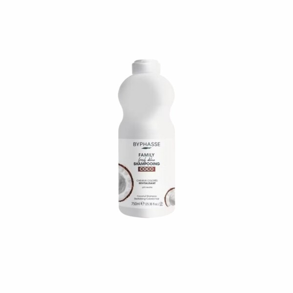 BYPHASSE FAMILY SHAMPOOING COCO CHEVEUX COLORES 750ML