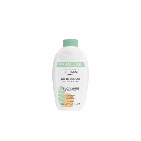 BYPHASSE GEL DE DOUCHE EUCALYPTUS & BERGAMOTE 600ML