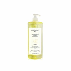 BYPHASSE GEL DOUCHE DERMO MICELLAIRE FLEUR DE TIARE 1L