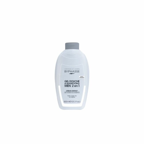 BYPHASSE GEL DOUCHE-SHAMPOOING 2 EN 1 URBAN SWING MEN 600ML