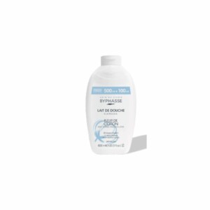 BYPHASSE LAIT DE DOUCHE CARESSE FLEUR DE COTON 600ML