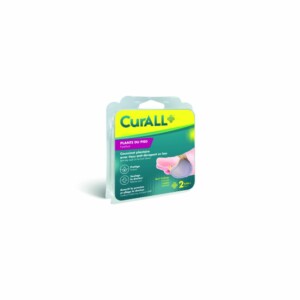 CURALL COUSSINET PLANTAIRE TISSU ANTI-DERAPANT BAS TAILLE L B2