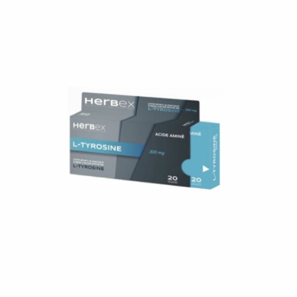 HERBEX L-TYROSINE 300MG GELULES B20