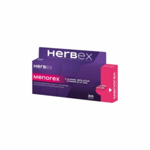 HERBEX MENOREX 30 GÉLULES