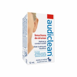AUDICLEAN BOUCHONS DE CÉRUMEN 12ML (1)