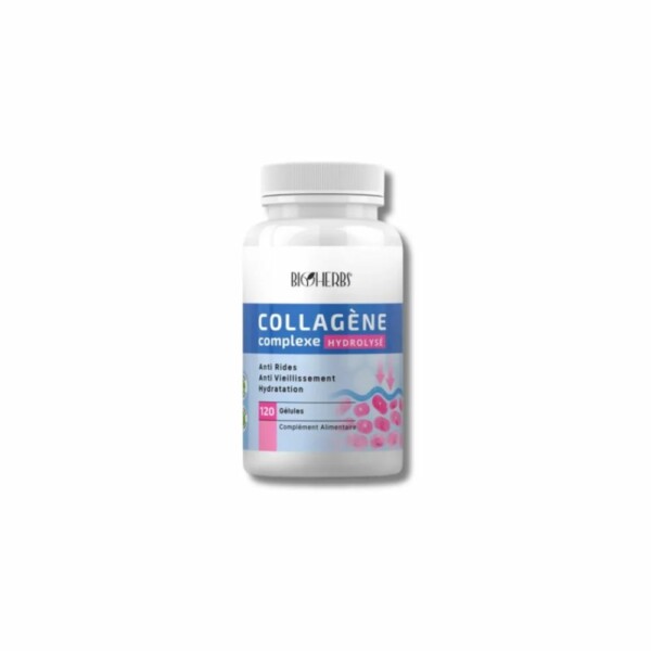BIOHERBS - COLLAGÈNE COMPLEXE 120 GÉLULES