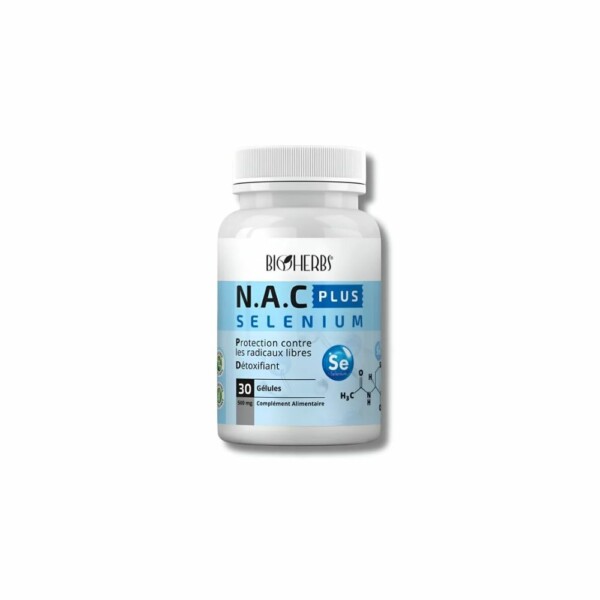 BIOHERBS - N A C PLUS SELENIUM 30 GÉLULES