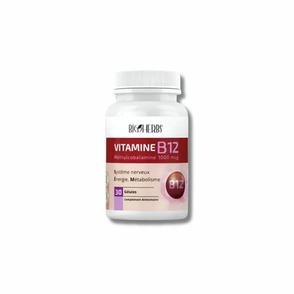 BIOHERBS - VITAMINE B12 30 GELULES