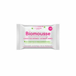 Biomousse Lingettes intimes 20pcs