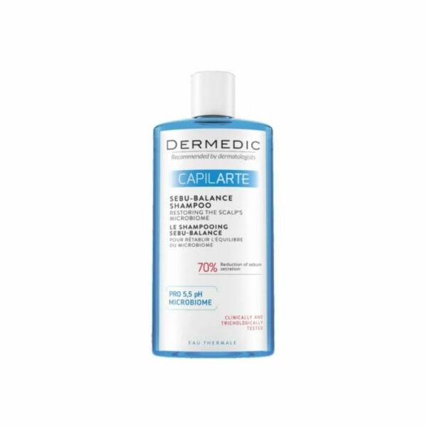 DERMEDIC CAPILARTE SHAMPOOING SEBU BALANCE CHEVEUX GRAS 300ML
