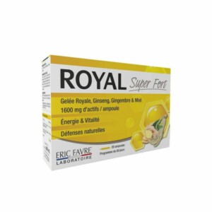 ERIC FAVRE GELÉE ROYALE SUPER FORT 20 AMPOULES