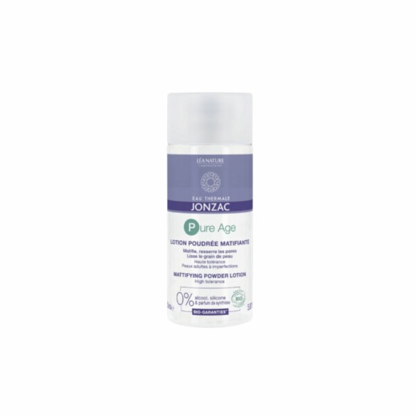 JONZAC PURE AGE LOTION POUDREE MATIFIANTE 150 ML