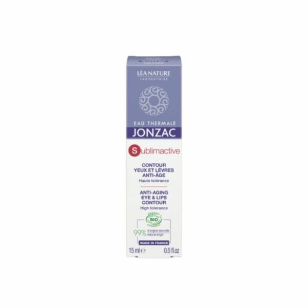 JONZAC SUBLIMACTIVE CONTOUR YEUX ET LEVRES ANTI-AGE 15ML