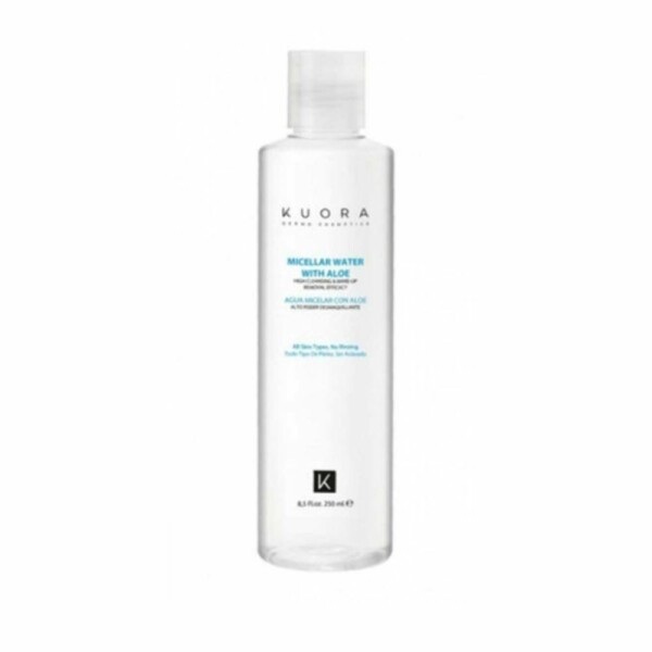 KUORA EAU MICELLAIRE NETTOYANTE À L'ALOE VERA 250ML
