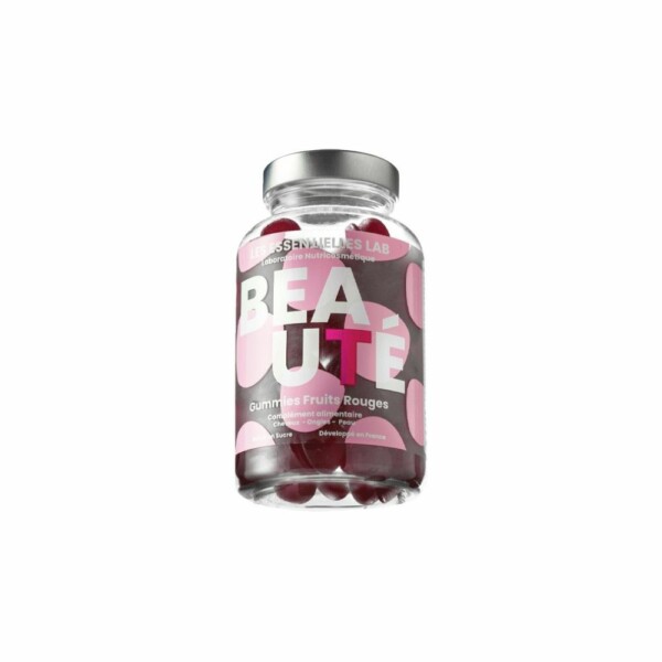 LES ESSENTIELLES LAB BEAUTE GUMMIES FRUITS ROUGES BT60