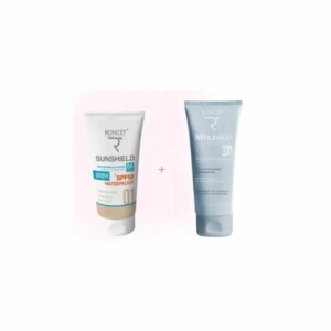 RONCEY COFFRET SUNSHIELD TEINTE 01 SPF50+ 50ML+MIXASKIN GEL B3 NORMALES A MIXTES 200ML (-50%)
