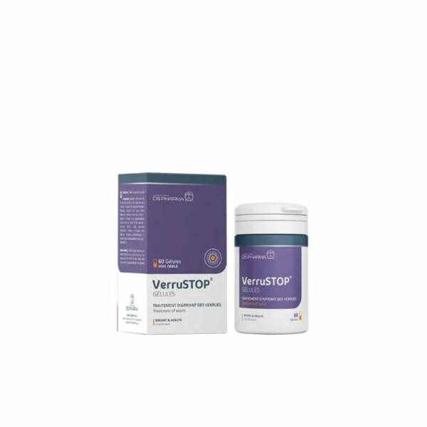 VERRUSTOP TRAITEMENT D'APPOINT DES VERRUES 60 GELULES