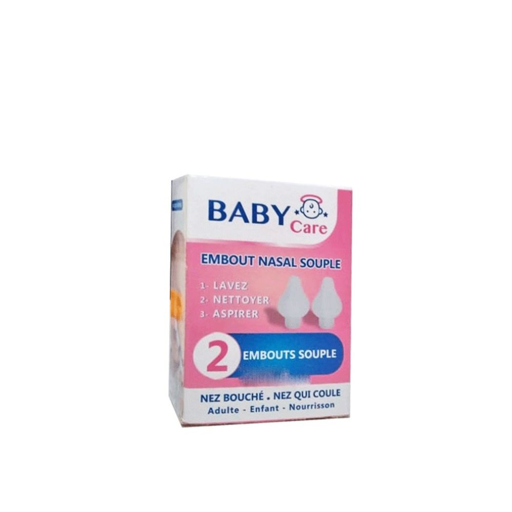 BABY CARE EMBOUT NASAL SOUPLE 2 PIECES +6 MOIS