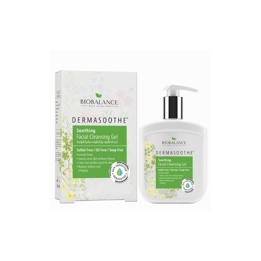 BIOBALANCE DERMASOOTHE GEL NETTOYANT APAISANT 250ML