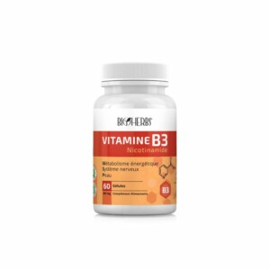 Bioherbs Vitamine B3 Nicotinamide Boite de 60 gélules