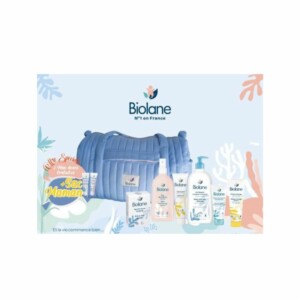 BIOLANE SAC maman matelassé bleu
