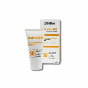 DERMALIGHT – ECRAN SOLAIRE ANTI AGE INVISIBLE SPF 50+