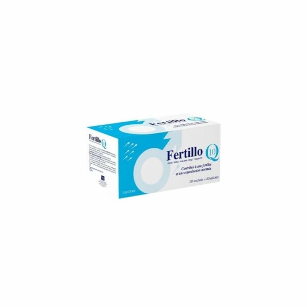 FERTILLO Q10 30 SACHETS + 60 gélules
