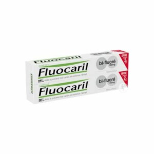 FLUOCARIL DENTIFRICE BLANCHEUR BI-FLUORE LOT DE 2 X 75 ML