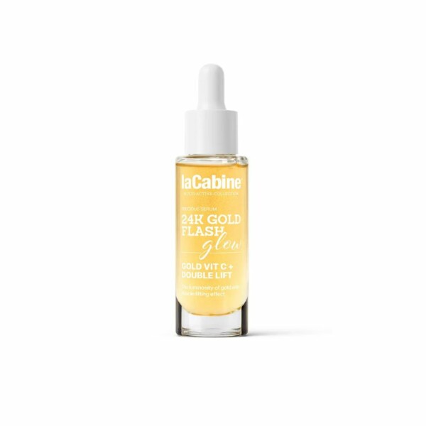 La Cabine Sérum 24K Gold Flash Glow Soin du Visage Raffermissant 30ml