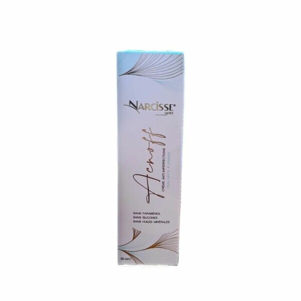 NARCISSE Gold Acnoff Crème Anti Acné,50ml