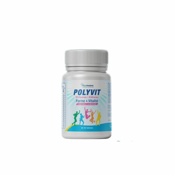 POLYPHARMA POLYVIT FORME ET VITALITE 30 GELULES