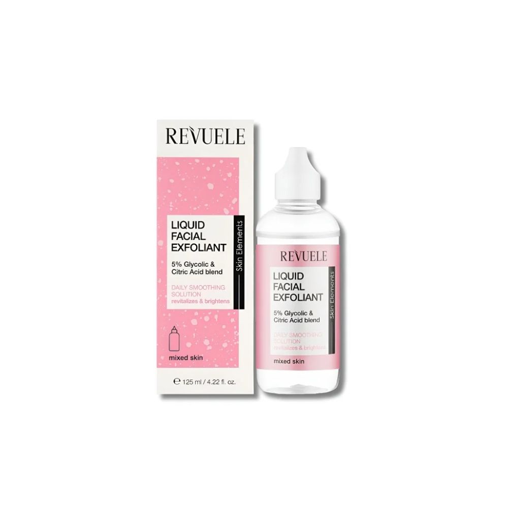 REVUELE - PEELING DOUX VISAGE 5% MÉLANGE D’ACIDE GLYCOLIQUE ET CITRIQUE 125 ML