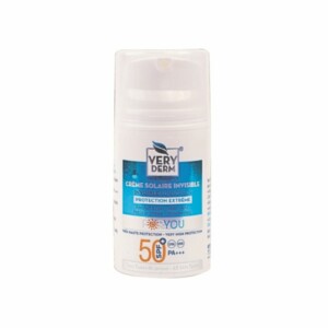 VERY DERM creme solaire Invisible Spf 50+