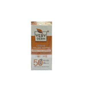 Very Derm - Crème solaire SPF50+ teinté - 50ml