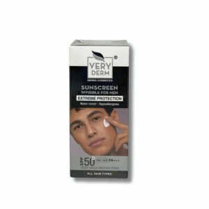 VERY DERM - ÉCRAN SOLAIRE SPF50+ INVISIBLE POUR HOMME 50ML