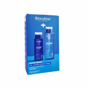 BEESLINE COFFRET INSTANT BRIGHT EAU MICELLAIRE + LOTION TONIQUE