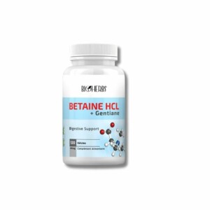 BIOHERBS - BETAINE HCL + GENTIANE 120 GELULES