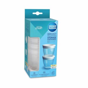 CANPOL BABIES POTS DE CONSERVATION 4 PCS 180ML 12204