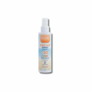 ECLAIRE SUNCLAIR - SPRAY SOLAIRE VISAGE ET CORPS SPF 50+ ENFANT ET ADULTE 150ML