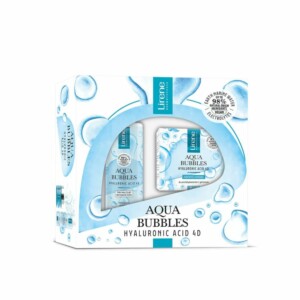 LIRENE COFFET AQUA BUBBLES HYDRO GEL 50ML+EAU MICELLAIRE 200ML