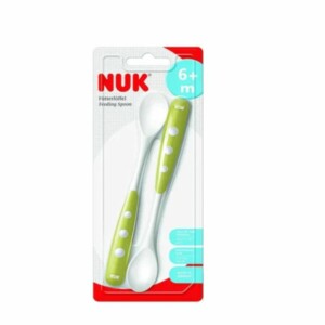 Nuk Cuillère Silicone 6+Mois violet