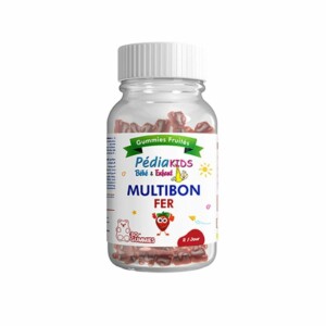 Pédiakids Multibon Fer 30 Gummies
