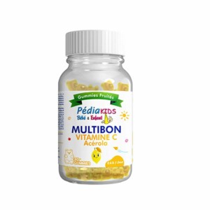 Pédiakids Multibon Vitamine C Acérola 30 Gummies