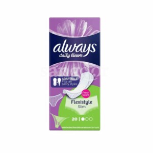 ALWAYS PROTEGE SLIP LINERS FLEXI STYLE SLIM 20PCS